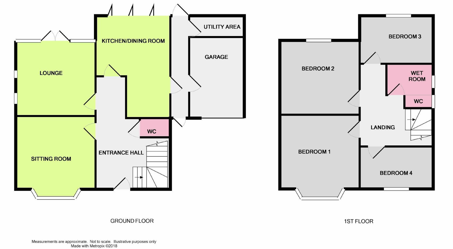 Floor Plan | House - Detached | Charmandean Road, Broadwater, Worthing | For Sale